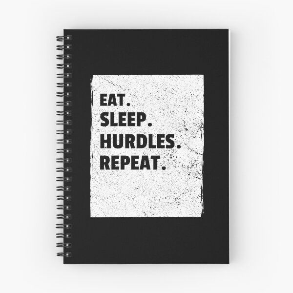 Item preview, Eat Sleep Hurdles Repeat designed and sold by printhappy.