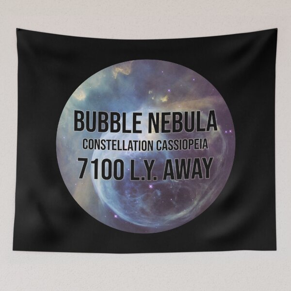 Item preview, Bubble nebula (NGC 7635) designed and sold by MetaPhyStore.