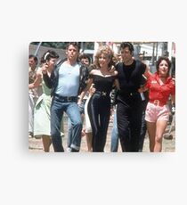 Grease Canvas Print