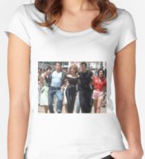 Grease Women's Fitted Scoop T-Shirt