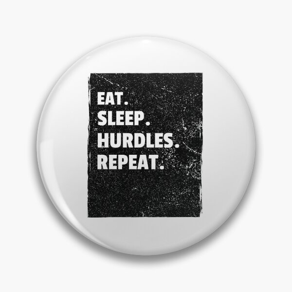 Item preview, Eat Sleep Hurdles Repeat designed and sold by printhappy.