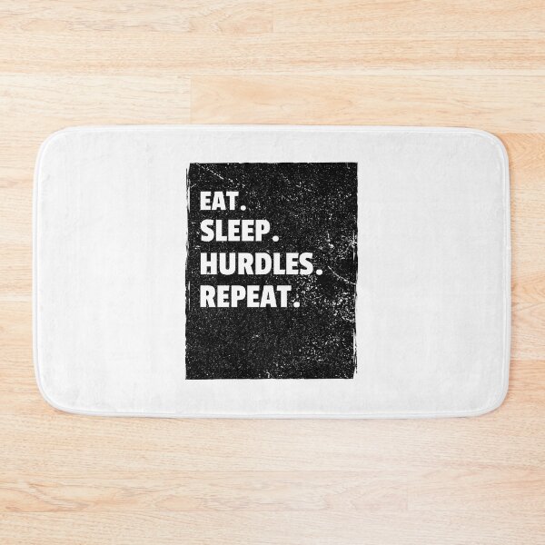 Item preview, Eat Sleep Hurdles Repeat designed and sold by printhappy.