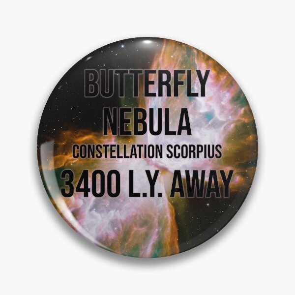 Item preview, Butterfly nebula (NGC 6302) designed and sold by MetaPhyStore.
