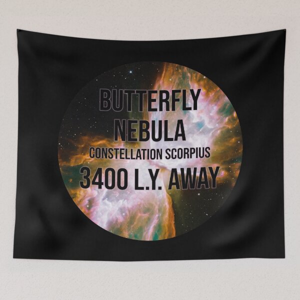 Item preview, Butterfly nebula (NGC 6302) designed and sold by MetaPhyStore.