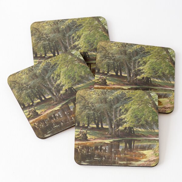 Item preview, Forest Landscape (1908) - Peder Mork Monsted designed and sold by SALON DES ARTS.