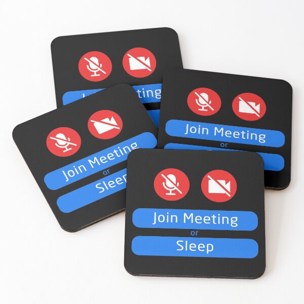 Item preview, Join Meeting or Sleep Buttons designed and sold by JahidMunna.