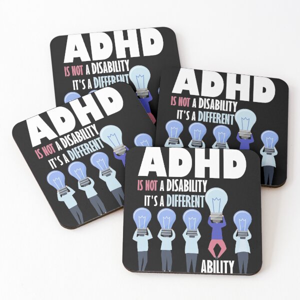Item preview, ADHD Is Not a Disability It's a Different Ability designed and sold by DesignByJK.