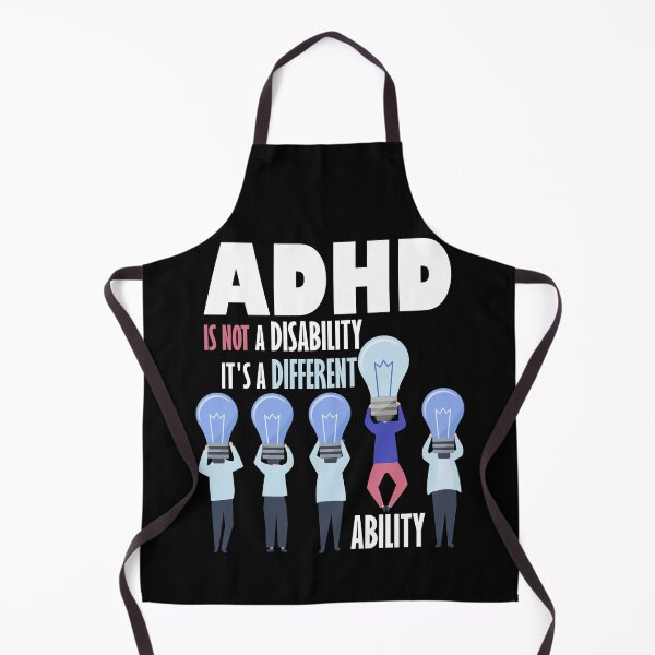 Item preview, ADHD Is Not a Disability It's a Different Ability designed and sold by DesignByJK.