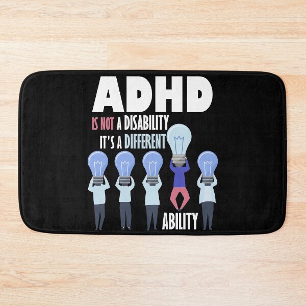Item preview, ADHD Is Not a Disability It's a Different Ability designed and sold by DesignByJK.