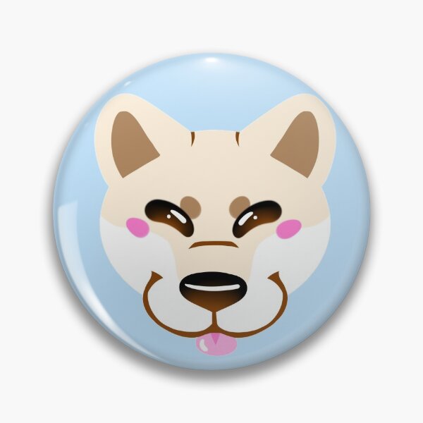 Item preview, Simple Shiba Inu - White designed and sold by leashonlife.