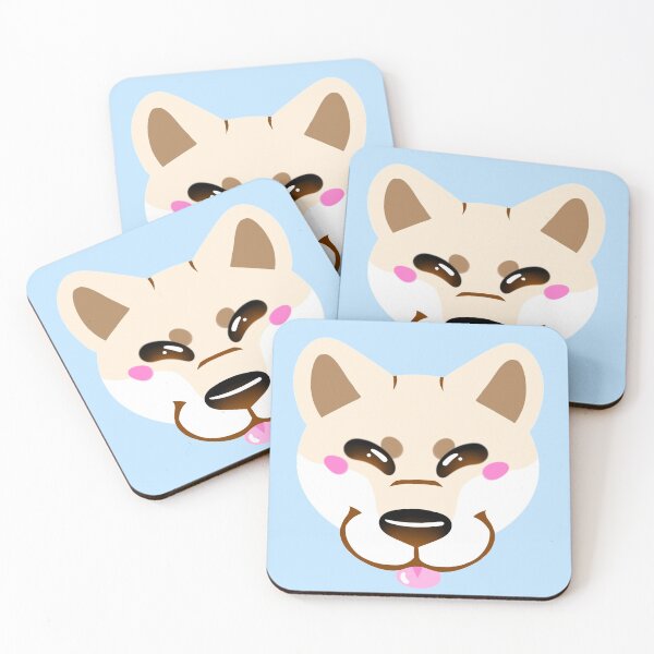 Item preview, Simple Shiba Inu - White designed and sold by leashonlife.