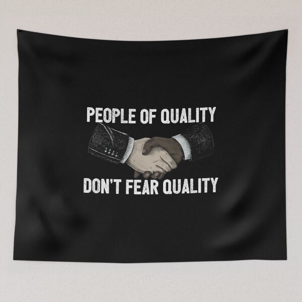 Item preview, Quality Doesn't Fear Equality - Anti-Racism Sexism designed and sold by PrintPress.
