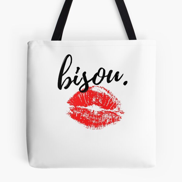 Item preview, Bisou Kiss In English For French Language Lovers designed and sold by TEEGENIE.