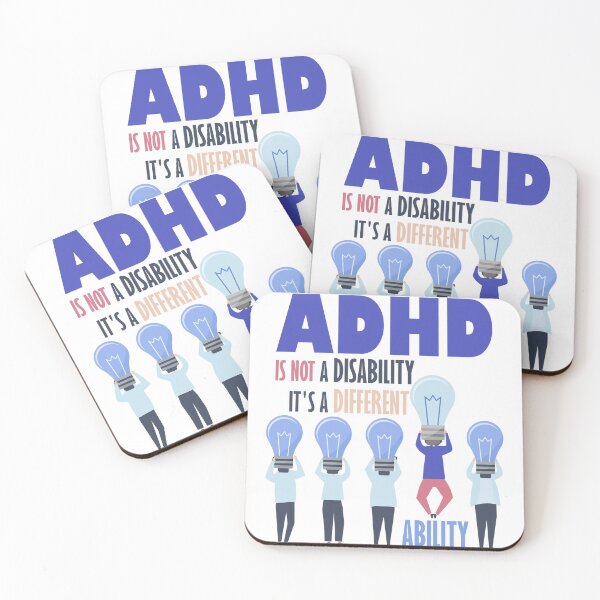 Item preview, ADHD Is Not a Disability It's a Different Ability designed and sold by DesignByJK.