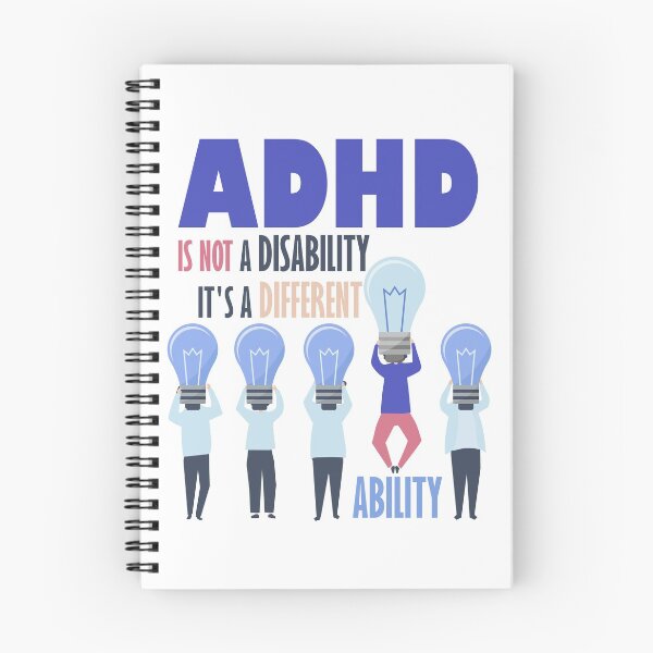 Item preview, ADHD Is Not a Disability It's a Different Ability designed and sold by DesignByJK.