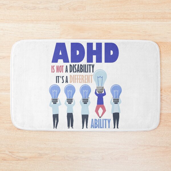 Item preview, ADHD Is Not a Disability It's a Different Ability designed and sold by DesignByJK.