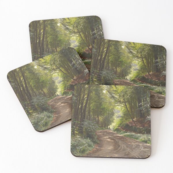 Item preview, Sunrays on a Forest Road (1909) - Peder Mork Monsted designed and sold by SALON DES ARTS.