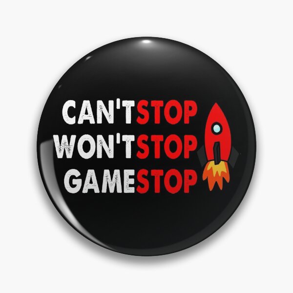 Item preview, Can't Stop Won't Stop Gamestop Vintage designed and sold by ContreiDesign.