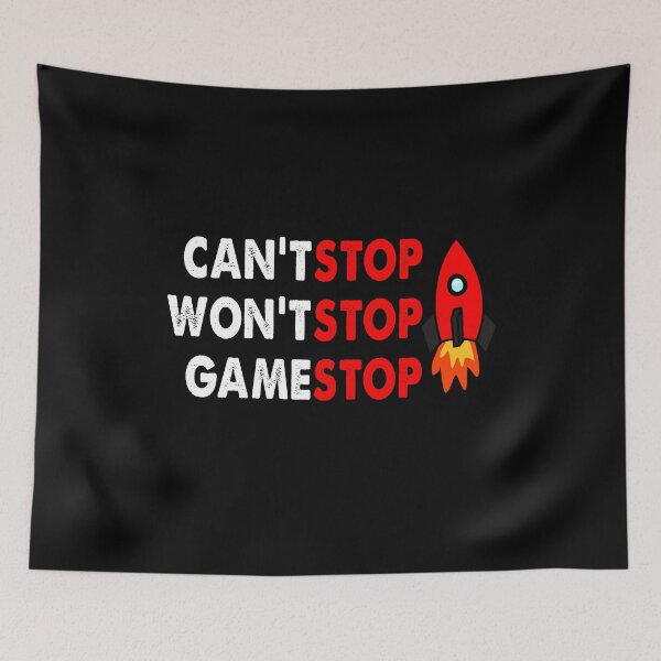 Item preview, Can't Stop Won't Stop Gamestop Vintage designed and sold by ContreiDesign.