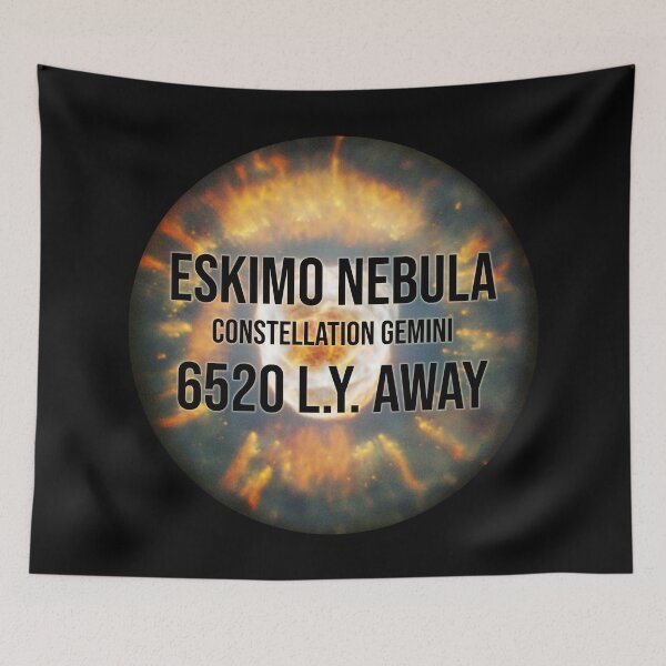 Item preview, Eskimo nebula (NGC 2392) designed and sold by MetaPhyStore.