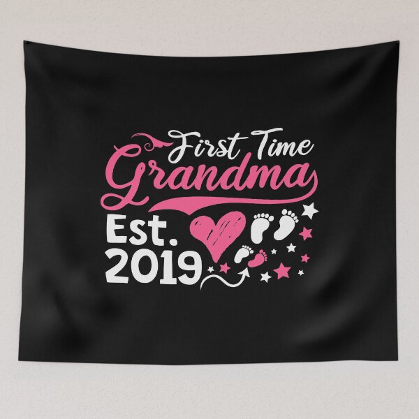 Item preview, First Time Grandma Est 2019 - Grandmother Granny Nonnie designed and sold by PrintPress.