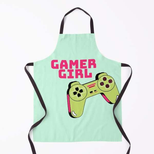 Item preview, Chica gamer: diseño de chica gamer verde genial designed and sold by priyankajustine.