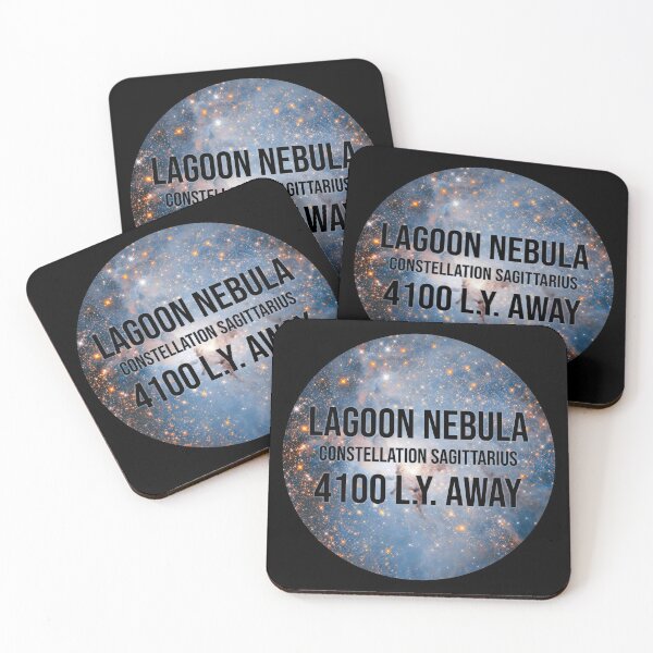 Item preview, Lagoon nebula (NGC 6523) designed and sold by MetaPhyStore.