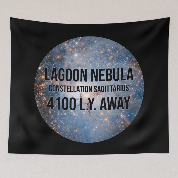 Item preview, Lagoon nebula (NGC 6523) designed and sold by MetaPhyStore.
