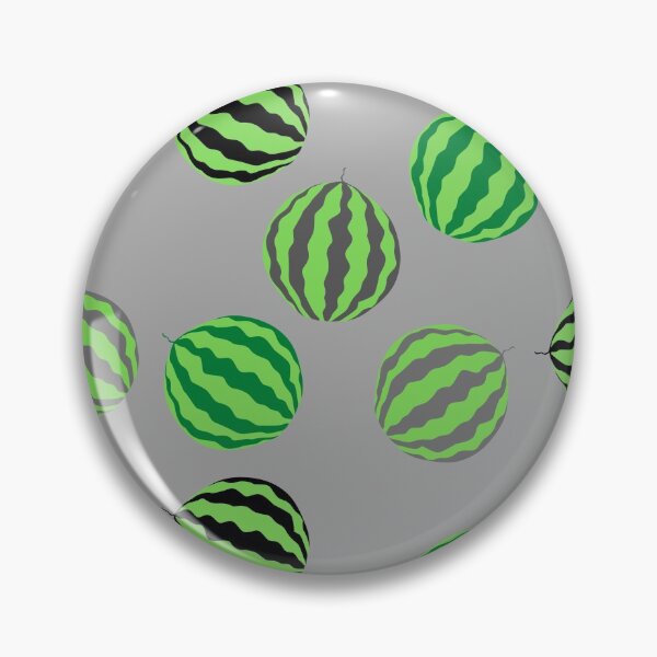 Item preview, vibrent colorful round watermelon pattern designed and sold by The Red Shop.