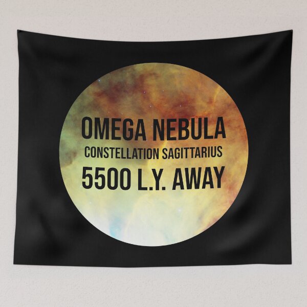 Item preview, Omega nebula (NGC 6618) designed and sold by MetaPhyStore.