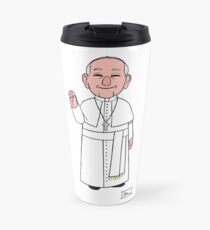 Pope Francis (Smile & Wave) Travel Mug