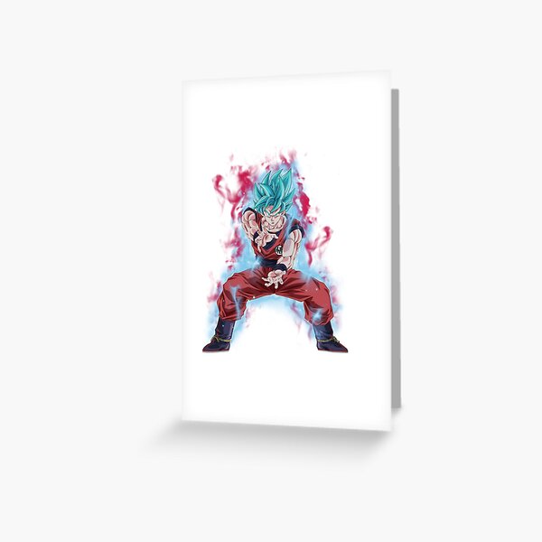 Goku Super Saiyan Blue Kaioken x20 / Surpass Your Limits Poster for Sale  by fitainment