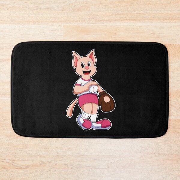 Item preview, Cat at Baseball Sports designed and sold by Snabdesign84.