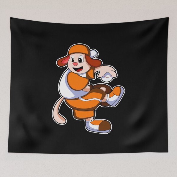 Item preview, Dog at Baseball Sports & Cap designed and sold by Snabdesign84.