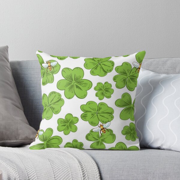 Item preview, Irish Green Clover Shamrocks and Honeybees designed and sold by gillys.