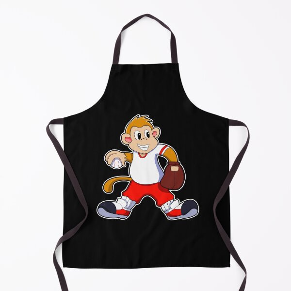 Item preview, Monkey at Baseball Sports designed and sold by Snabdesign84.