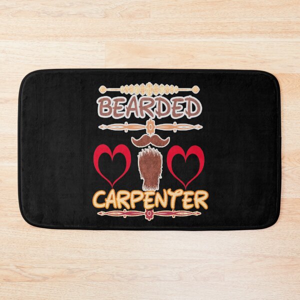 Item preview, bearded carpenter designed and sold by hakiseller.