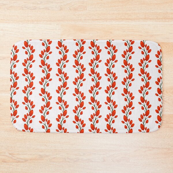 Item preview, Barberry vertical branches. Seamless pattern. designed and sold by Xaphana.