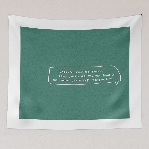Item preview, Hard Work or Regret designed and sold by TimeforGlow.