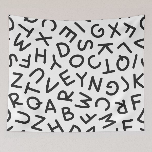 Item preview, letter pattern designed and sold by angelescar.
