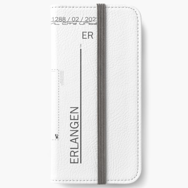 Erlangen iPhone Flip-Case