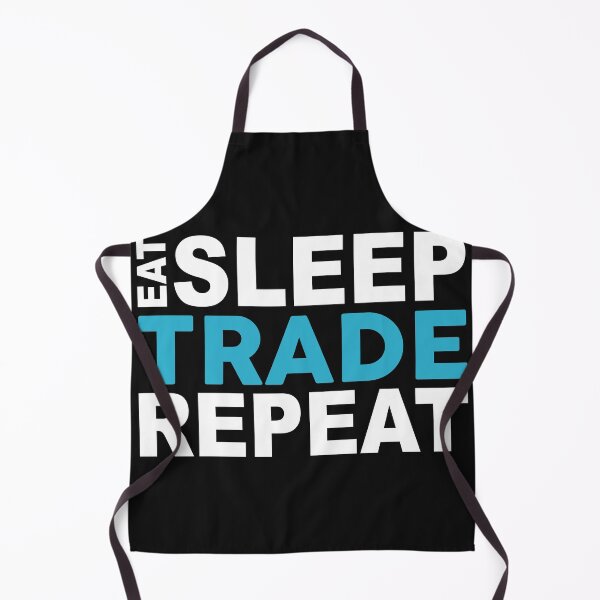 Item preview, eat sleep trade repeat designed and sold by beoubeou.