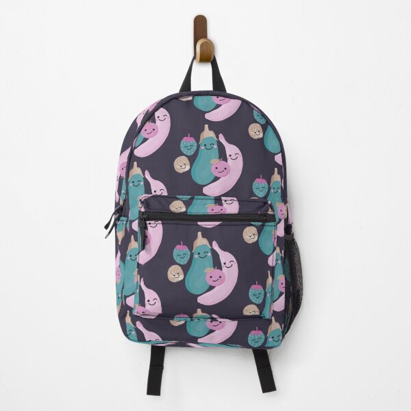 Item preview, Cute Fruit and Veg in Teal Purple designed and sold by VicEllisArt.