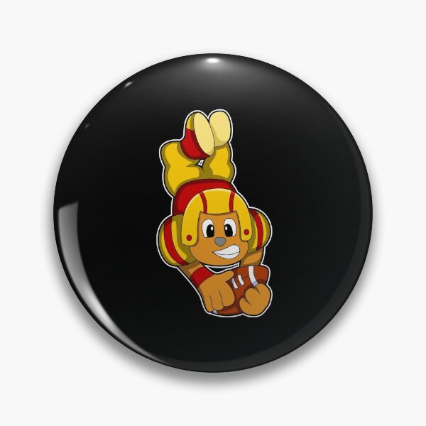 Item preview, Bear at Sports with Football & Helmet designed and sold by Snabdesign84.