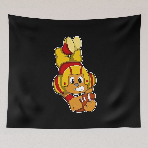 Item preview, Bear at Sports with Football & Helmet designed and sold by Snabdesign84.