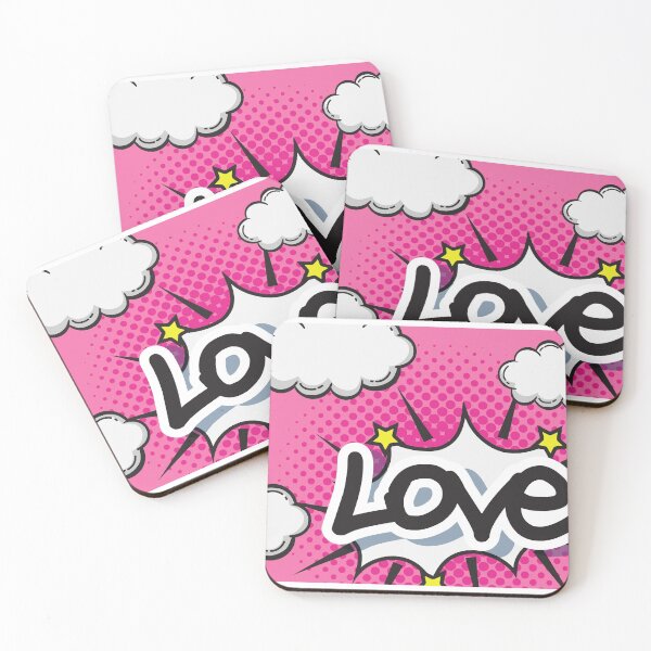 Item preview, Love  Pop Art designed and sold by BitsndPieces.