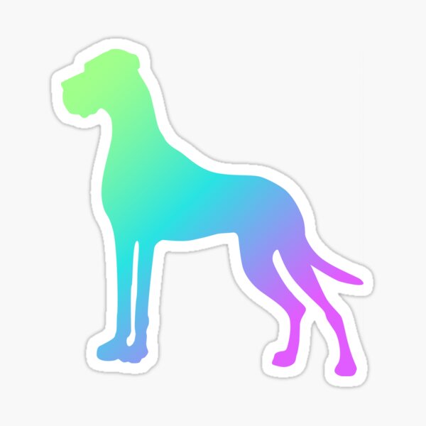 Deutsche Dogge Sticker