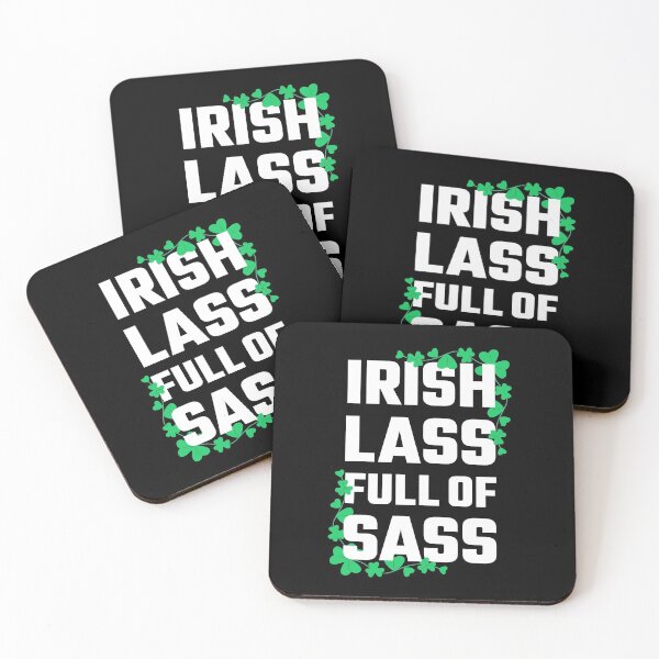 Item preview, Irish lass full of sass designed and sold by Justtrendytees.