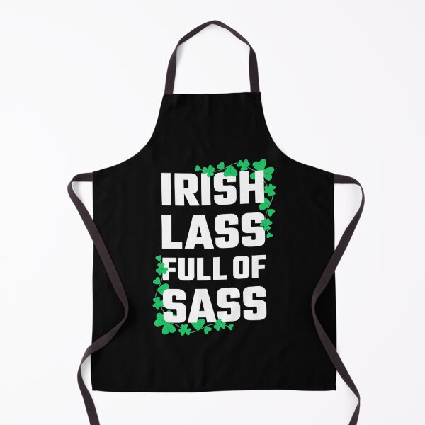 Item preview, Irish lass full of sass designed and sold by Justtrendytees.