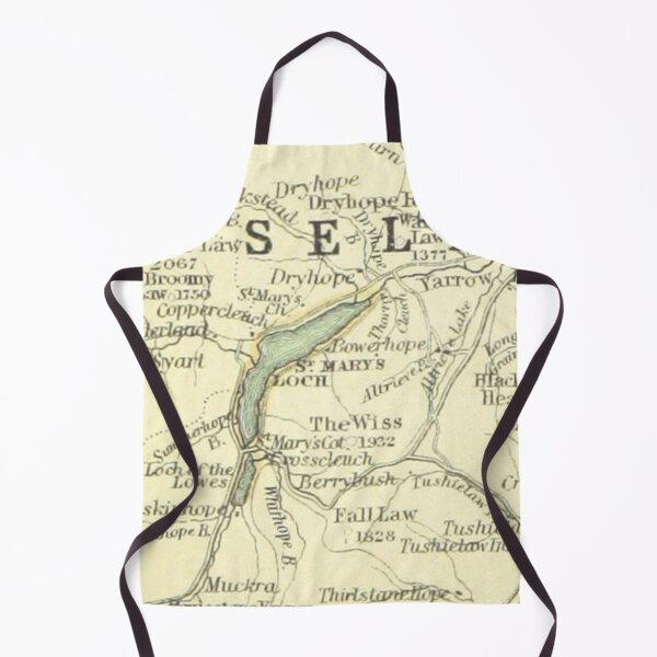 Item preview, ST MARY'S LOCH & surrounding area map, 1898 designed and sold by yourscotborders.
